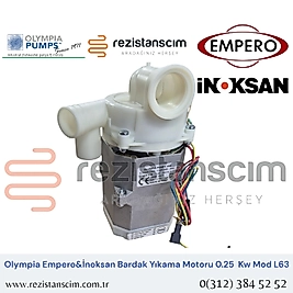 Empero Bardak Yıkama Makinesi Motoru (İnoksan Yeni Model)