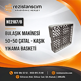 50×50 ÇATAL - KAŞIK YIKAMA BASKETİ