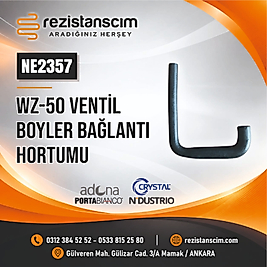 ADONA PORTABİANCO CRYSTAL NDUSTRİO WZ-50 VENTİL BOYLER BAĞLANTI HORTUMU
