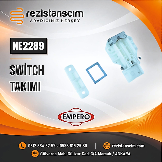 EMPERO 500 LÜK ÜST KAPAK SİWCH TAKIMI