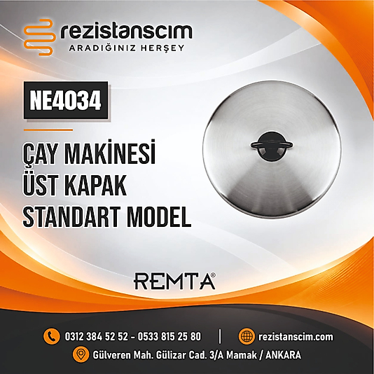 ÇAY MAKİNESİ ÜST KAPAK (STANDART MODELLER)