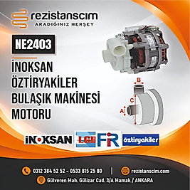 İNOKSAN ÖZTİRYAKİLER BULAŞIK MAKİNESİ MOTORU