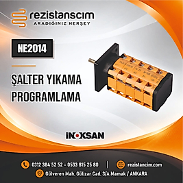 ŞALTER YIKAMA PROGRALAMA