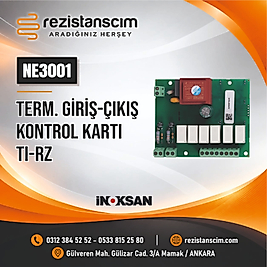 FIRIN TERM.GİRİŞ-ÇIKIŞ KONRTOL KARTI  TI-RZ