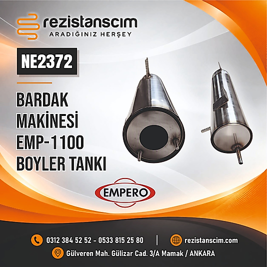 Empero Bym1100 Boiler Tankı  EMP.1100 M.MEK-TES-BYM-BYL-003
