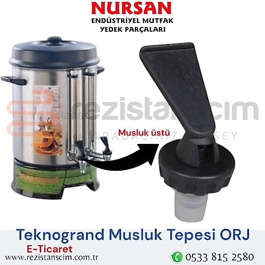 Teknogrand Çay Makinesi Musluk Tepesi (Orjinal)