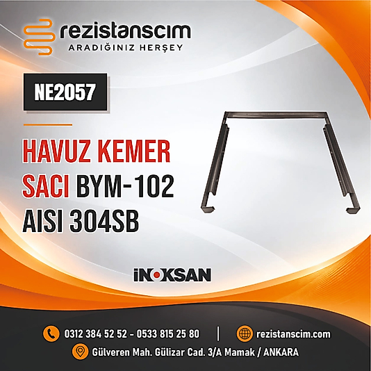 HAVUZ KEMER SACI BYM-102 AISI 304SB