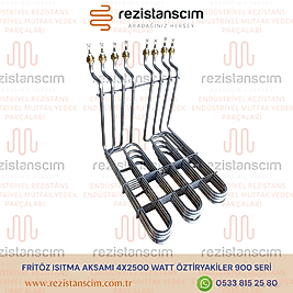 FRİTÖZ ISITMA AKSAMI 4X2500 WATT ÖZTİRYAKİLER 900 SERİ