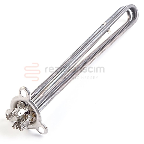 Bulaşık Makinası Özel Üçgen Flanşlı Rezistans 230V 3* 1500W L:31cm