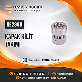 ELECTROLUX PORTABİANCO KAPAK KİLİT TAKIMI