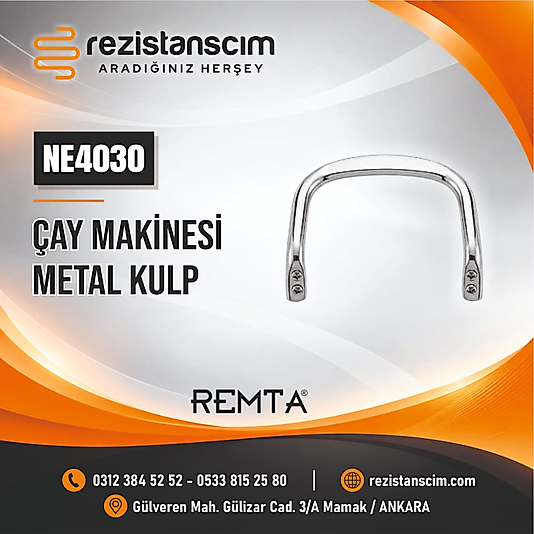 ÇAY MAKİNESİ METAL KULP