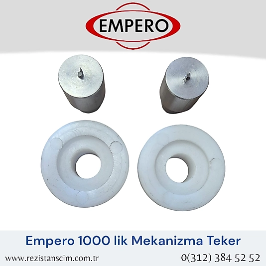 Empero 1000 Lik Bulaşık Yıkama Makinesi Kapak Tekerleri Ray