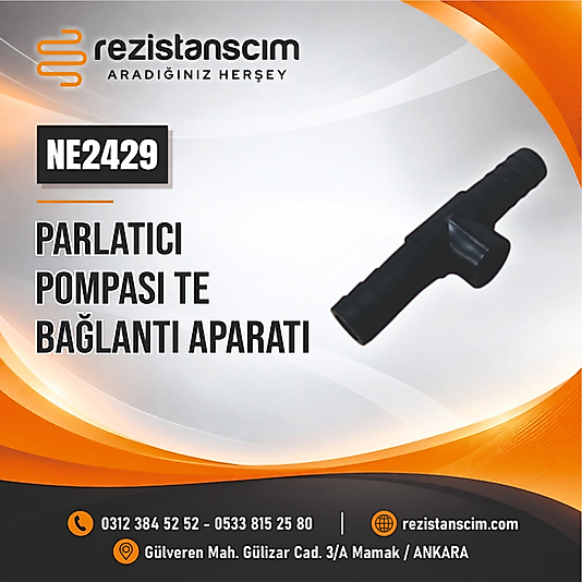 PARLATICI POMPASI TE BAĞLANTI APARATI
