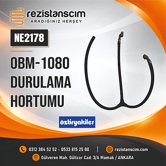 ÖZTİRYAKİLER-OBY-1000  DURULAMA HORTUMU