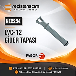 LVC-12 GİDER TAPASI
