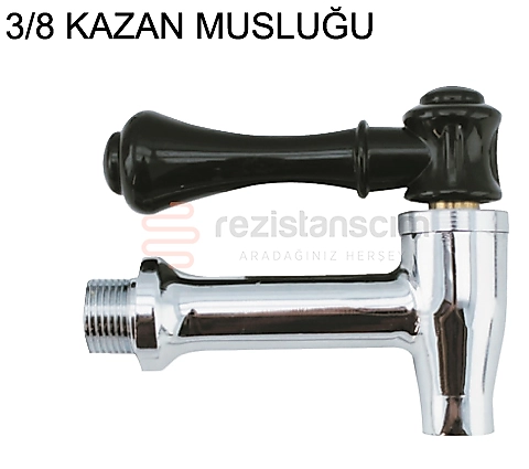 Çay Kazanı 3/8 Göstergesiz Metal Musluk Çevirmeli