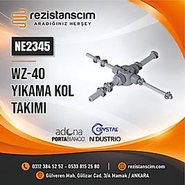 Portabianco Bulaşık Makinesi WZ-40 YIKAMA DURULAMA  KOLLARI  SPRAY ARM  PBW400