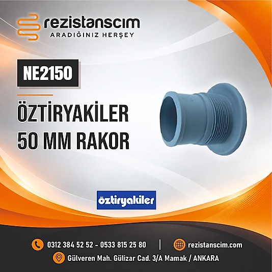 ÖZTİRYAKİLER 50 MM RAKOR