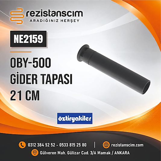 ÖZTİRYAKİLER OBY500 GİDER TAPASI 20CM