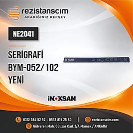 SERİGRAFİ BYM-052/102 YENİ PANEL ETİKET