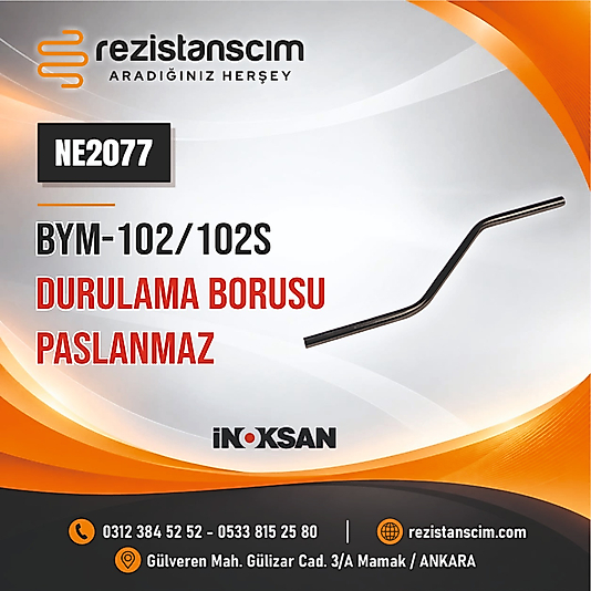 DURULAMA BORUSU PASLANMAZ BYM-102/102S