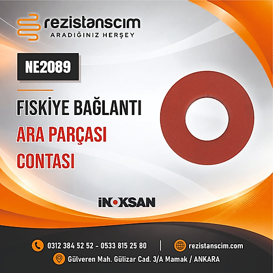 FISKİYE BAĞLANTI ARA PARÇASI CONTASI İNOKSAN