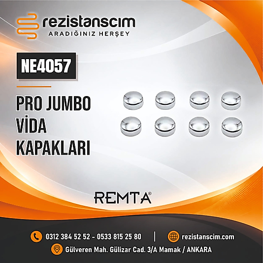 PRO JUMBO VİDA KAPAKLARI