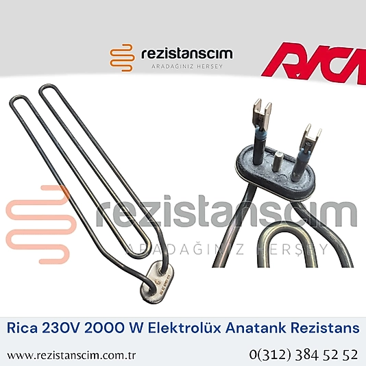Rica 230v 2000 Watt Elektrolüx Anatank Rezistans