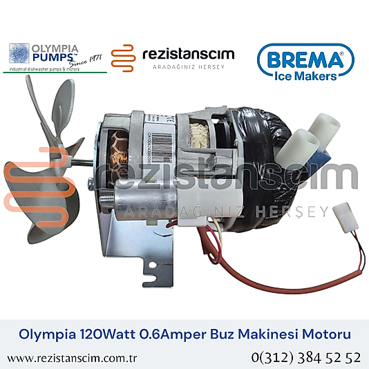 BREMA-ELEKTROLÜX BUZ MAKİNESİ POMPASI