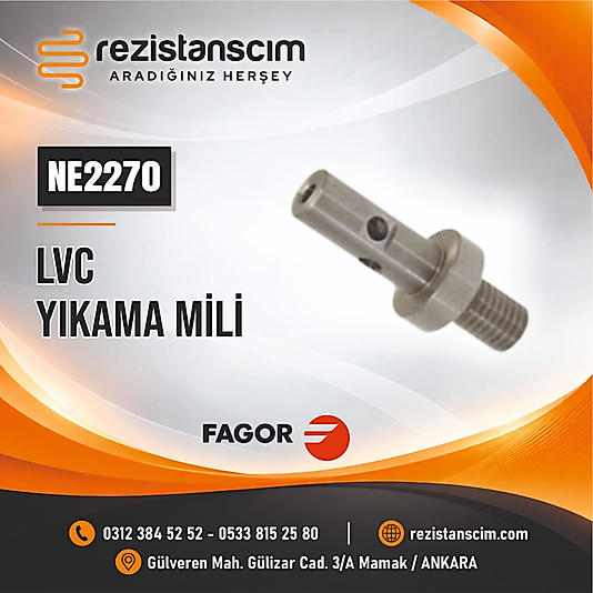 Fagor Bardak Yıkama Makinesi Metal Göbek LVC-12 Model