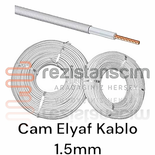 Cam Elyaf Kablo 1.5mm Çap