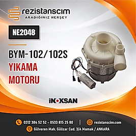 Olympia İnoksan Bym102 Bulaşık Yıkama Makinesi Motoru 0,6 Kw