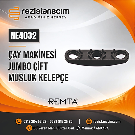 JUMBO ÇAY MAKİNESİ ÇİFT MUSLUK KELEPÇE