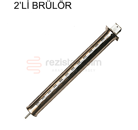 Çay Kazanı 2'li Alt Baza Brülör 20 CM