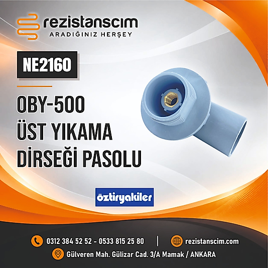 OBY-500 ÜST YIKAMA DİRSEĞİ PASOLU