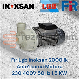 İnoksan 2000 lik Bulaşık Makinesi Ana Yıkama Motoru