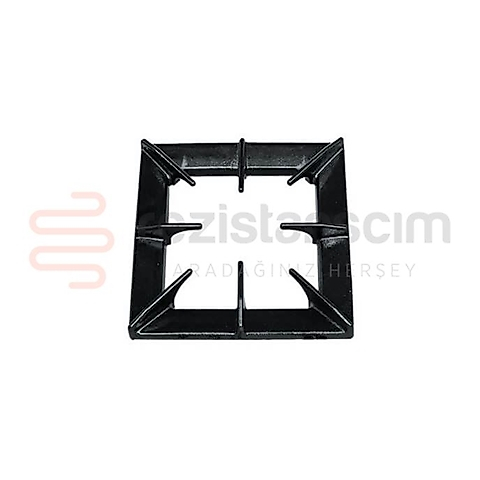 Endüstriyel Mutfak Kuzine Döküm Ocak Üstü - 30x30 Cm