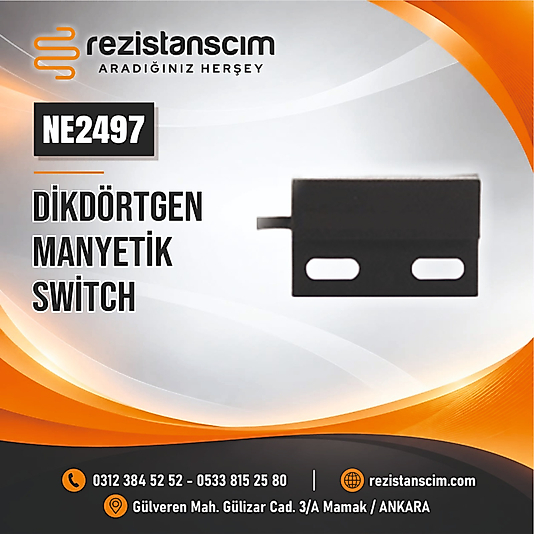 DİKDÖRTGEN MANYETİK SWİTCH