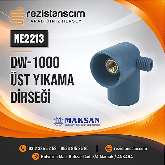 DW-1000 ÜST YIKAMA DİRSEĞİ