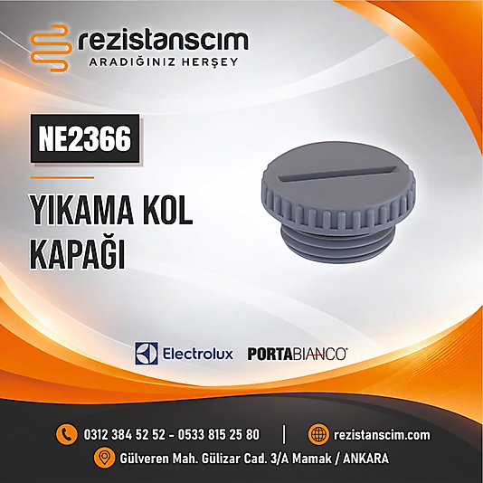 ELECTROLUX PORTABİANCO YIKAMA KOL KAPAĞI