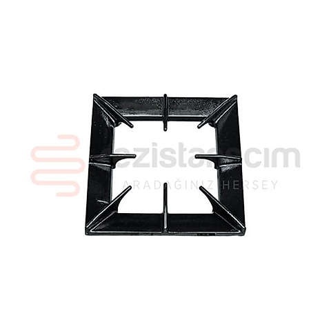 Endüstriyel Mutfak Kuzine Döküm Ocak Üstü - 35X35 Cm