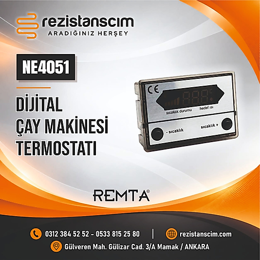 DİJİTAL ÇAY MAKİNESİ TERMOSTATI