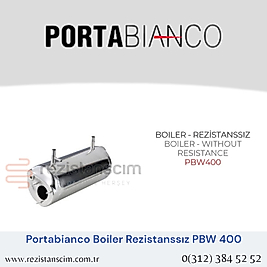 Portabianco Bulaşık Makinesi  BOILER - REZİSTANSSIZ  BOILER - WITHOUT  RESISTANCE  PBW400