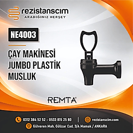 ÇAY MAKİNESİ JUMBO REMTA PLASTİK MUSLUK