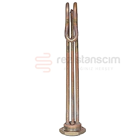 Çay Kazanı Bakır 2000 Watt Rezistans Meşale (KalınDiş)