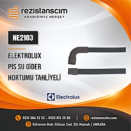 ELEKTROLUX PİS SU GİDER HORTUMU        TAHLİYELİ