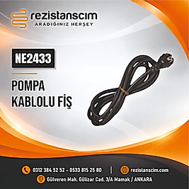 POMPA KABLOLU FİŞ