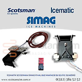 İCEMATİC SCOTSMANS SİMAG BUZ MAKINESİ SU SEVİYE SENSÖRÜ İTALY  İCEMATİC SCOTSMANS SİMAG BUZ MAKINESİ SU SEVİYE SENSÖRÜ İTALY