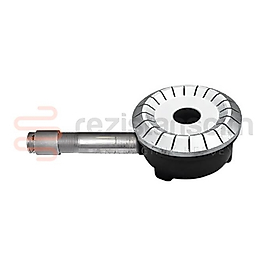Endüstriyel Mutfak Yanıcı Lng Doğalgaz Geniş Yarıklı Brülör No:2 Çap:14Cm