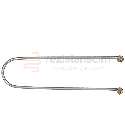 U Tipi Benmari Rezistans 50Cm 1000Watt Kıvrık (Eğri)
